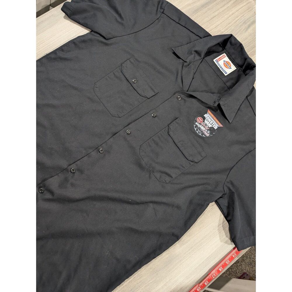 Dickies Monster Jam World Finals Advance Auto Parts Las Vegas Work Shirt Men's L